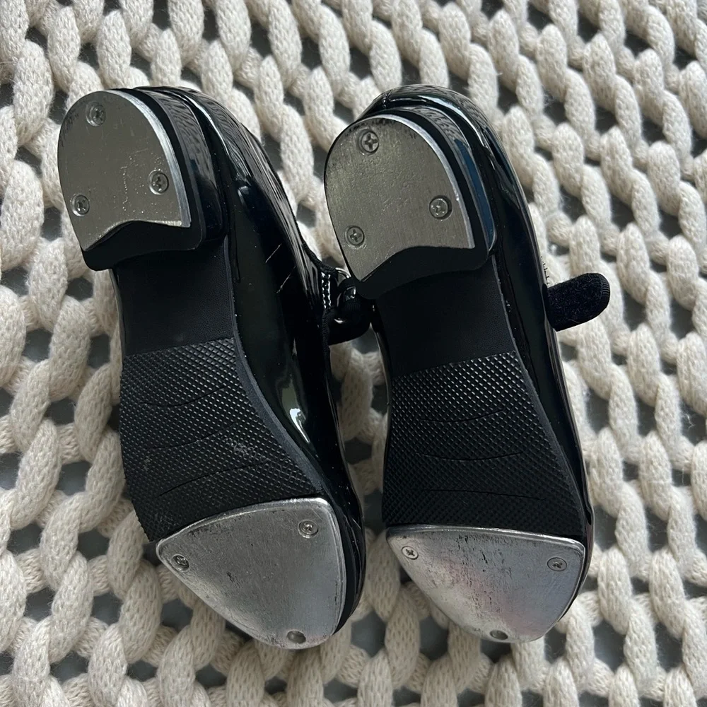 Stelle girls tap shoes size 12 little kids lightly worn